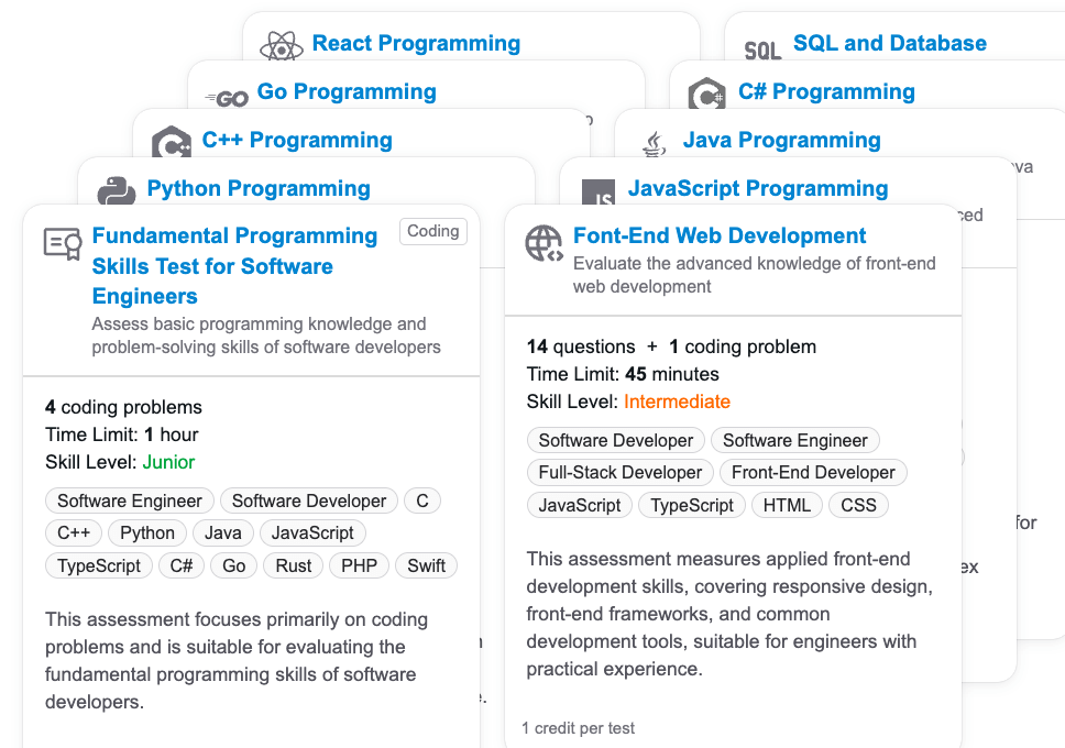  Curated Question Banks & Templates